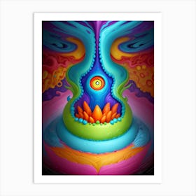 Psychedelic Art Art Print