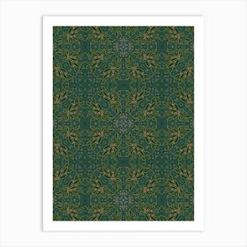 Seeing Green Repeated Art Print