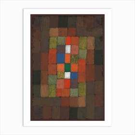 Paul Klee Static Dynamic Gradation (1923), Minimalist Poster Art Print