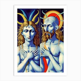 Ethereal Dualism Art Print