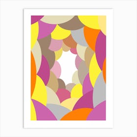 Abstract Pastels Art Print