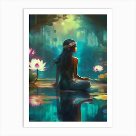 Swamp Princess Art Print