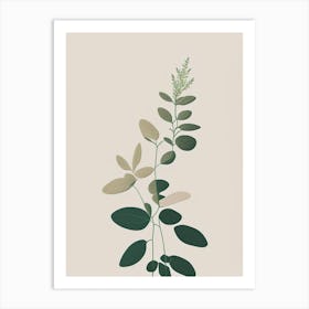 Oregano Herb Simplicity Art Print