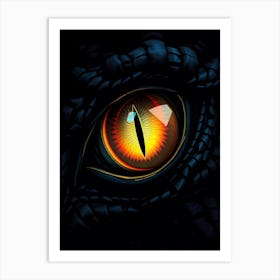 Dragon Eye Art Print