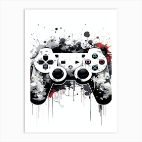 Graffiti Gaming Colorful Art Print