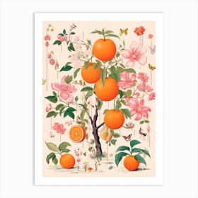 Orange Tree Art Print