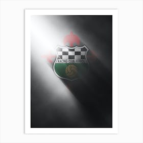 Racing Club De Ferrol Spain Football Poster Art Print