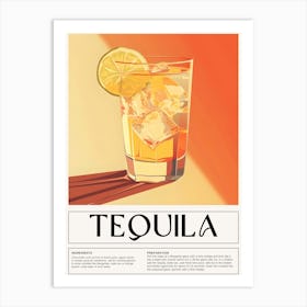 Tequila Art Print