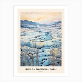 Runion National Park France 4 Poster Art Print