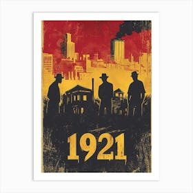 Aihrgdesign A Vintage Commemorative Poster For The Tulsa Race 568a246a 1c26 4ac5 B56e 35c0d00940bd 2 Poster