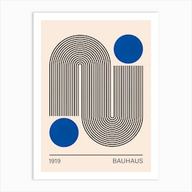 Bauhaus art 6 Art Print