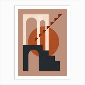 Architectural forms 12 Art Print