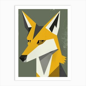 Fox Illustration 15 Art Print