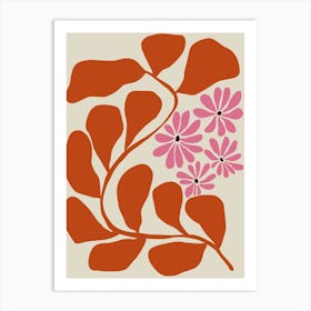 Blooming Pink Art Print