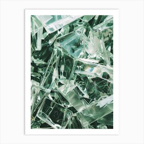 Glass Shards Art Print