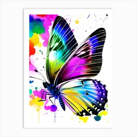 Colorful Butterfly Art Print