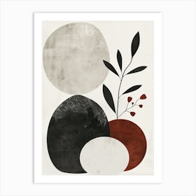 Bangui Stone Park Bauhaus Minimalist Art Print