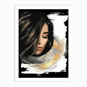 Portrait Of A Woman 144 Art Print