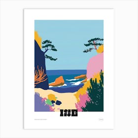 Ise Japan 7 Colourful Travel Poster Art Print