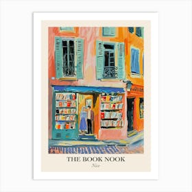 Nice Book Nook Bookshop 3 Poster Art Print