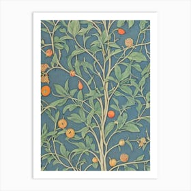 Tangelo 1 Vintage Botanical Fruit Art Print