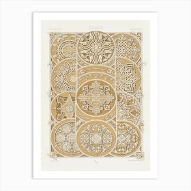 Russian Pattern, Albert Racine Art Print