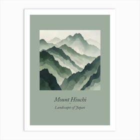 Landscapes Of Japan Mount Hiuchi 12 Art Print