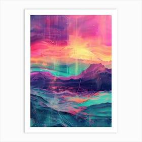 Abstract Painting 746 Art Print