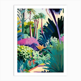 San Diego Botanic Garden, 1, Usa Abstract Still Life Art Print
