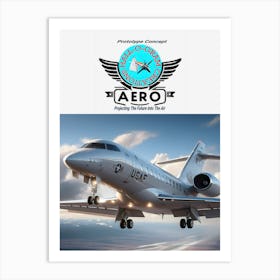 Hall-O-Gram Creations Aero Prototype Concept ~Reimagined 42 Art Print