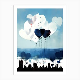 London Skyline 3 Art Print