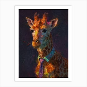 Giraffe 99 Art Print