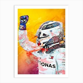 Valtteri Bottas 1 Art Print