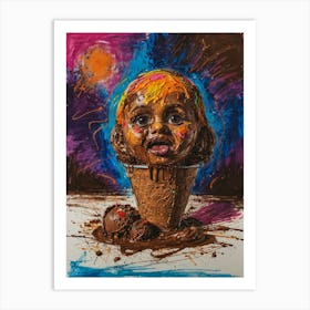 Ice Cream Cone 9 Art Print