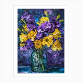 Flowers In A Vase 112 Art Print