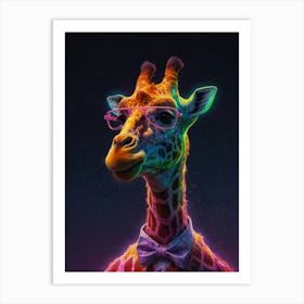 Giraffe Canvas Print 9 Art Print