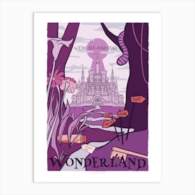 Fictional Travel - Wonderland Art Print