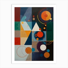 Abstract Shapes Art Print