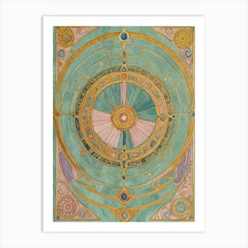 Pastel Tarot Card Art Print