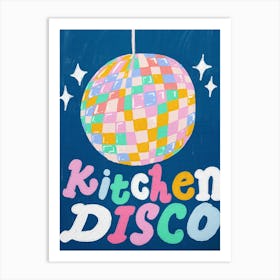 Kitchen Disco 4 Art Print