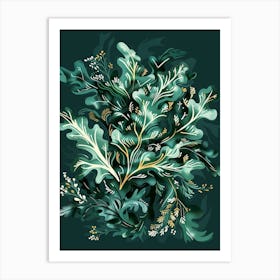 Green Eucalyptus Art Print