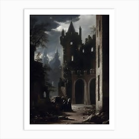 Night In The Castle Art Print