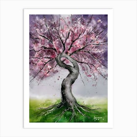 Cherry Blossom Tree 7 Art Print