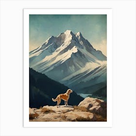 Traveler Dogo Art Print