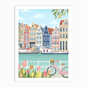 Amsterdam City Art Print