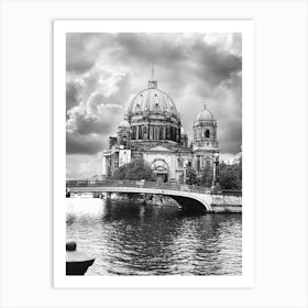 Berlin Cathedral on a moody day Art Print