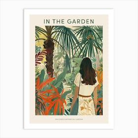 In The Garden Poster San Diego Botanical Garden 3 Art Print