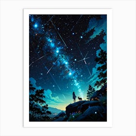 Starry Night 134 Art Print