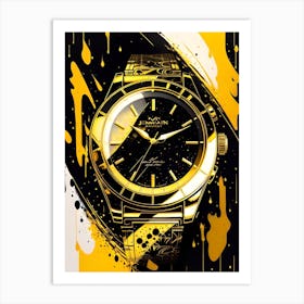 Gold Watch 1 Art Print