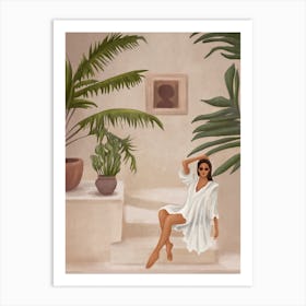 Graceful Resting II Art Print